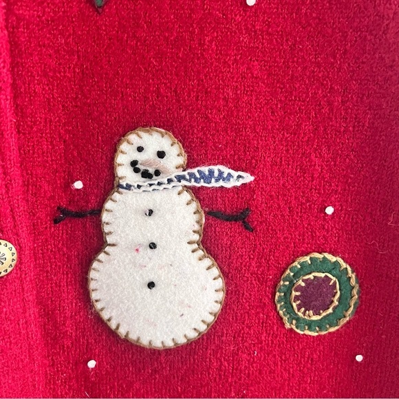 Vintage Woolrich Wool Christmas Vest Size XL - Picture 5 of 8